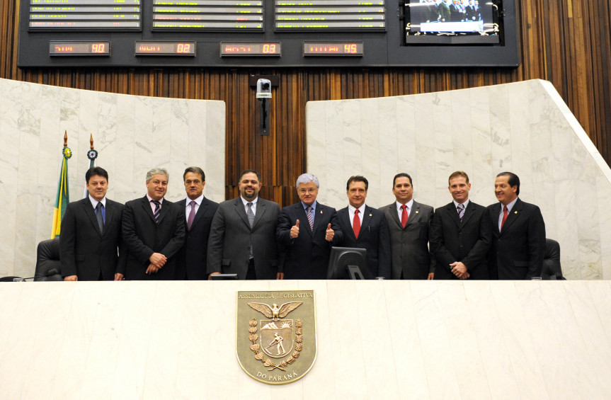 Mesa Executiva eleita para o biênio 2013-214 da 17ª Legislatura.