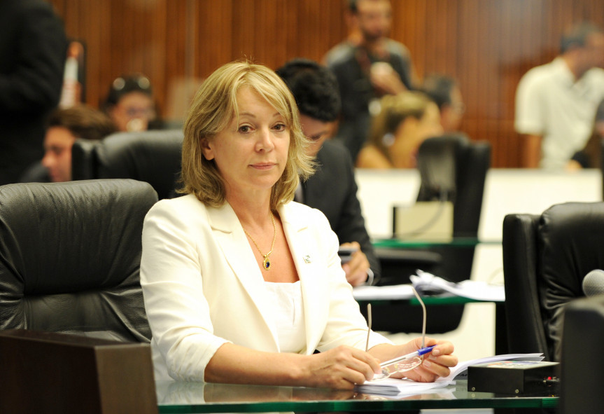 Deputada Rose Litro (PSDB), autora do projeto de lei de nº 411/11.