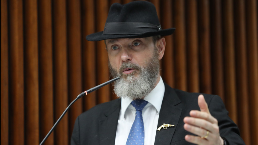 Deputado Delegado Tito Barichello (União) e líder do Bloco Parlamentar de Segurança Pública da Assembleia.