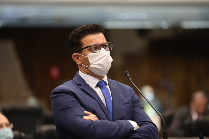 Deputado Arilson Chiorato (PT), líder da Oposição na Assembleia Legislativa do Paraná.