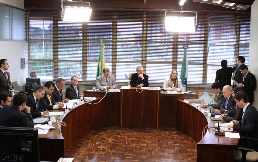 Reunião da Comissão de Constituição e Justiça (CCJ).