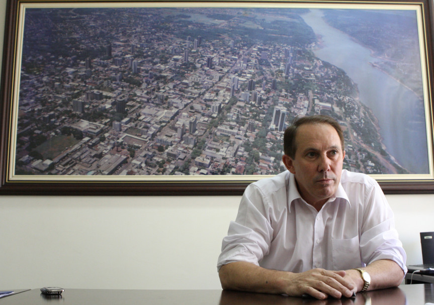 Presidente da Cârama Municipal de Foz do Iguaçu, Edílio João Dall'Agnol.