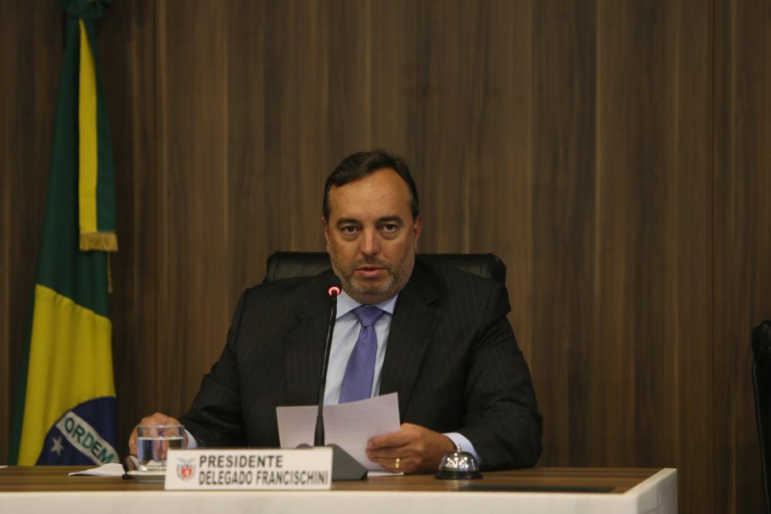Delegado Francischini (PSL), presidente da a Comissão de Constituição e Justiça (CCJ).