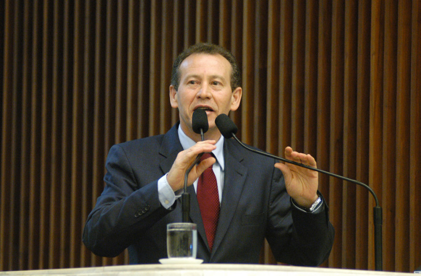 Deputado Professor Lemos (PT), propositor da audiência pública desta segunda-feira (26), no Plenarinho.