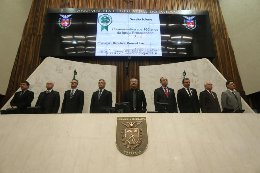 Homenagem proposta pelo deputado Coronel Lee (PSL) destacou os trabalhos sociais da Igreja Presbiteriana do Brasil.