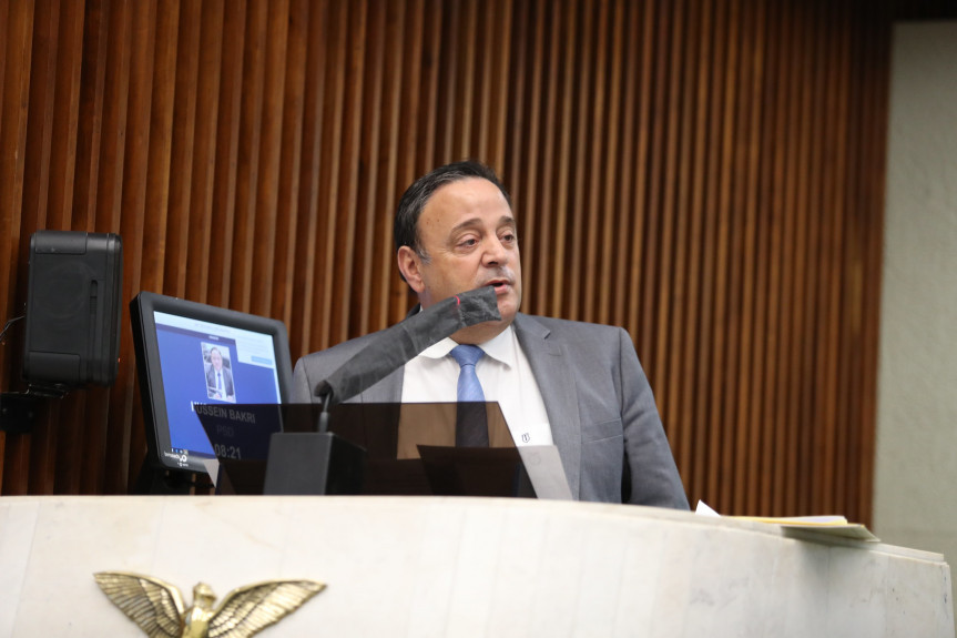 Deputado Hussein Bakri (PSD), líder do Governo na Assembleia Legislativa do Paraná.