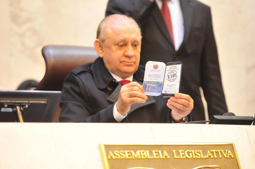 Presidente da Alep, Ademar Traiano (PSDB).
