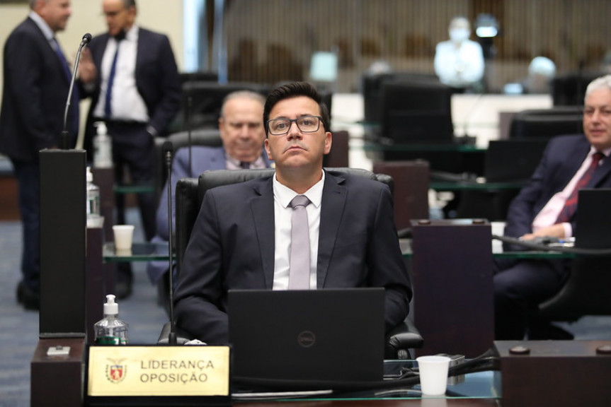 Deputado Arilson Chiorato (PT), líder da Oposição.