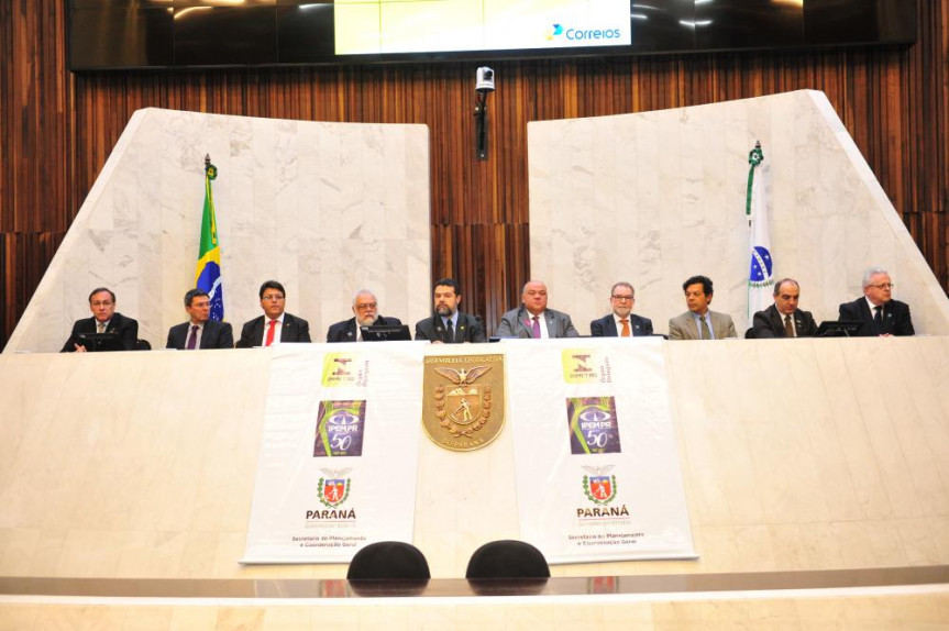  Sessão Solene em comemoração aos 50 anos do Instituto de Pesos e Medidas do Estado do Paraná - Ipem/PR.