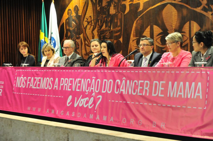 Série de eventos marcou o lançamento da Campanha Outubro Rosa na Alep. 