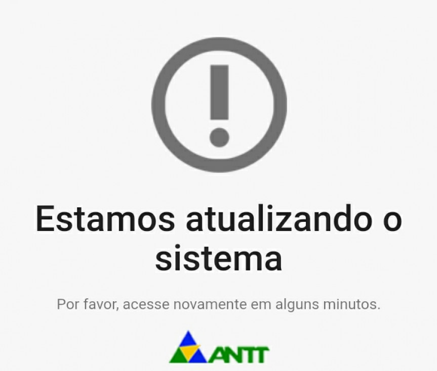 Site da ANTT está fora do ar. Prazo para sugestões ao novo modelo de pedágio para o paraná se encerra nesta segunda-feira (22).