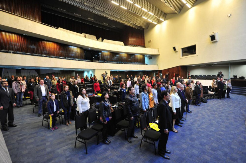 Abertura do Seminário da Educação Básica do Estado do Paraná.