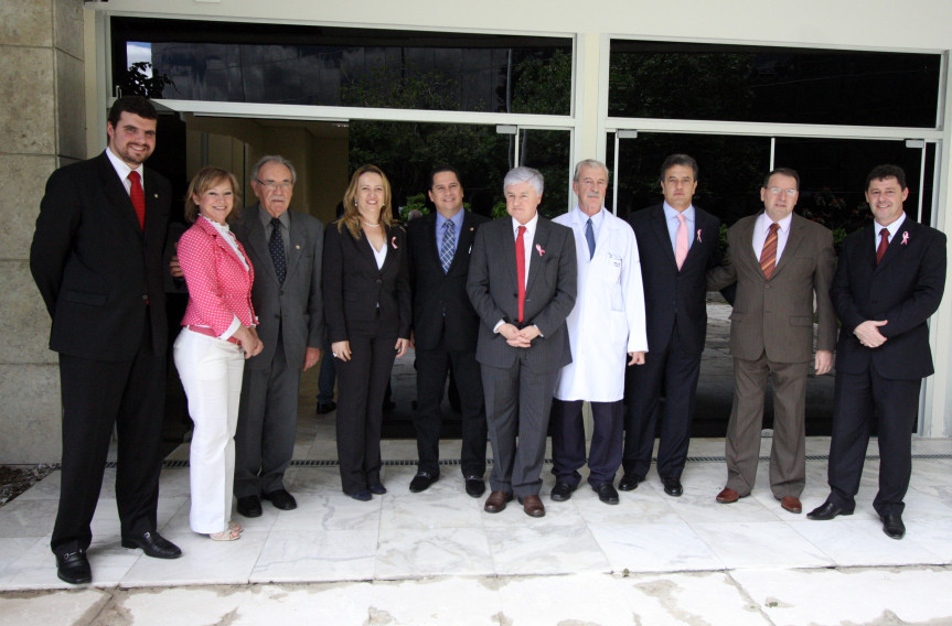 Inauguração da nova instalação do serviço médico da Alep.