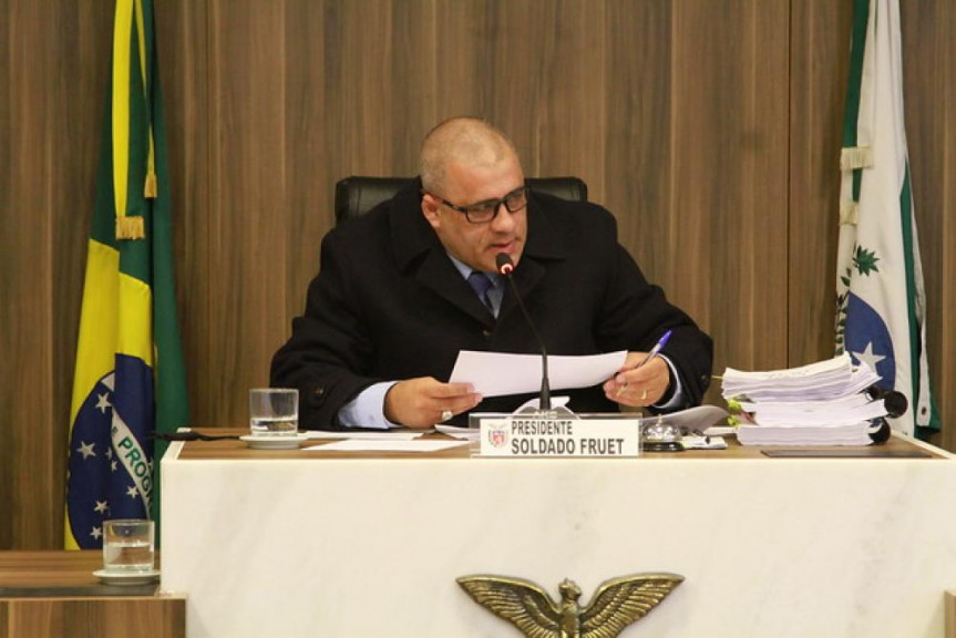 Deputado Soldado Fruet, presidente da CPI que apura irregularidades no contrato de gestão de frota do Executivo.