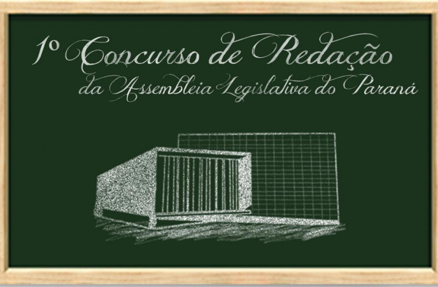 Primeiro Concurso de Redação da Assembleia Legislativa do Paraná.