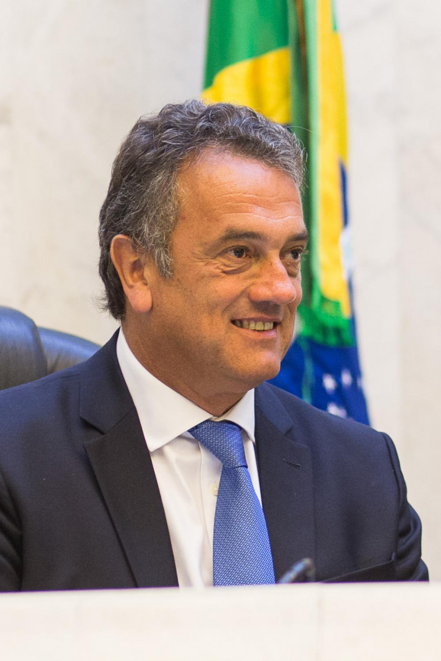 Primeiro secretário Plauto Miró Guimarães (DEM).