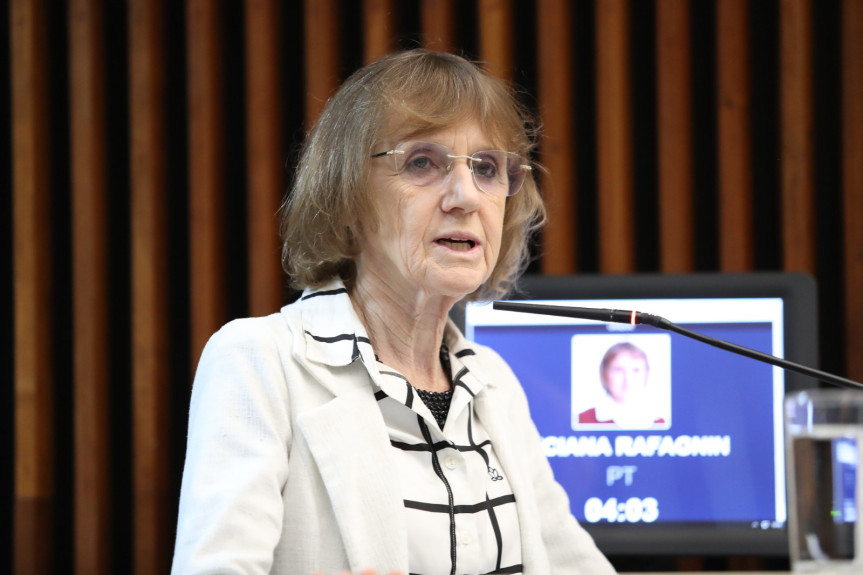 Deputada Luciana Rafagnin (PT).