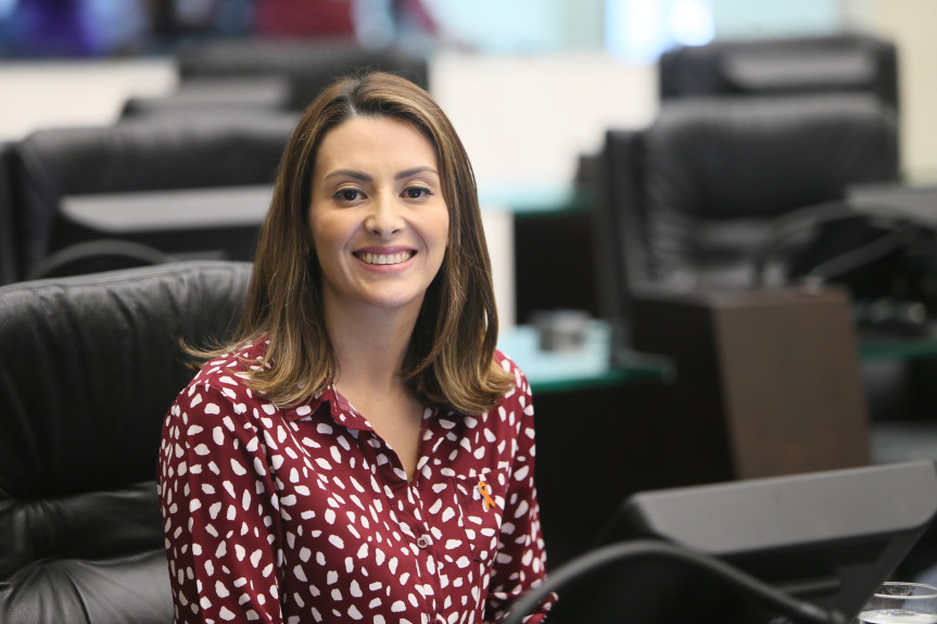 Deputada Mabel Canto (PSC) uma das proponentes da audiência pública que vai debater a questão urbanística, com foco na segurança para as mulheres.