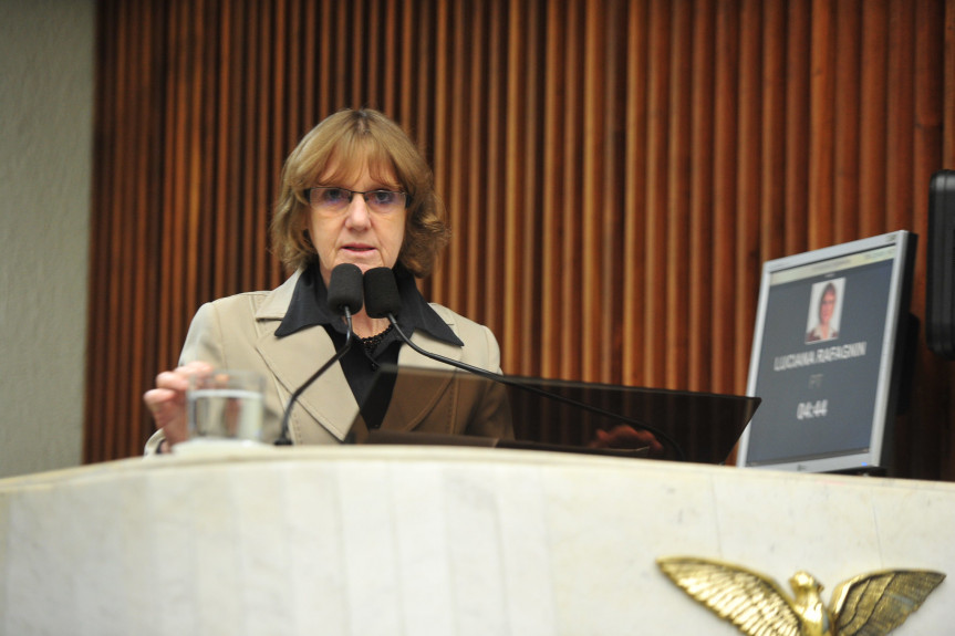 Deputada Luciana Rafagnin (PT).