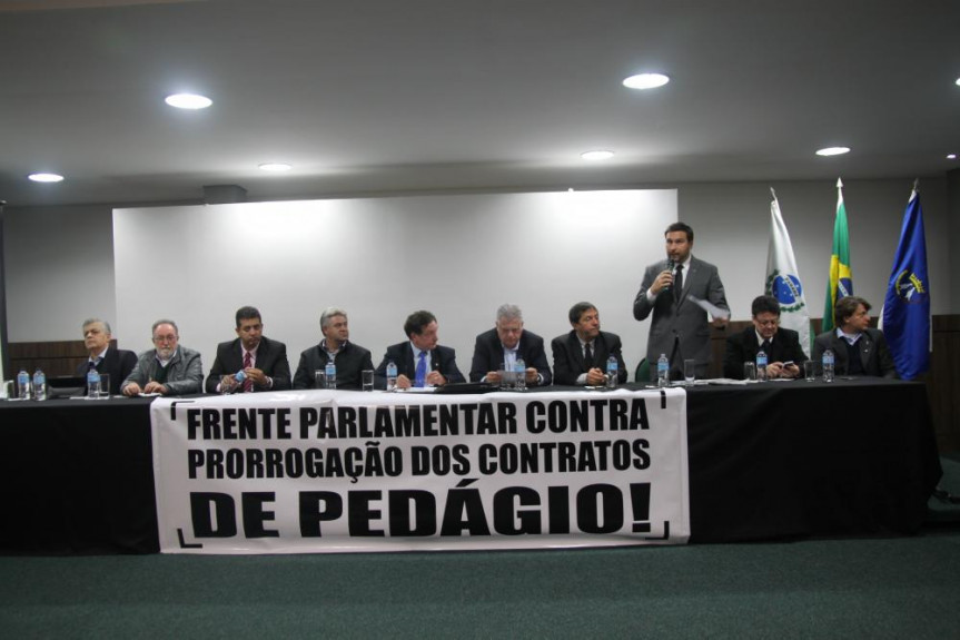 Deputado Marcio Pauliki (PDT) da Frente Parlamentar Contra Prorrogação dos Contratos de Pedágio.