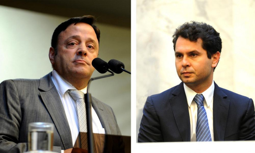 Deputados Hussein Bakri (PSC) e Alexandre Curi (PMDB)