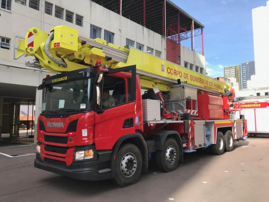 Londrina será primeira a receber  plataforma de combate a incêndio.