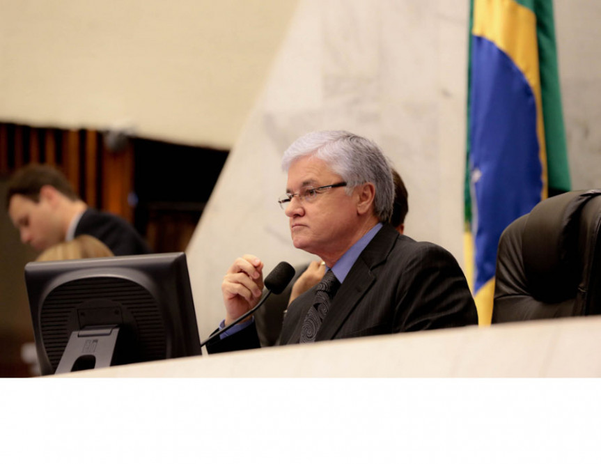 Presidente da Alep, deputado Valdir Rossoni (PSDB).