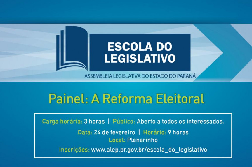 Inscrições abertas.