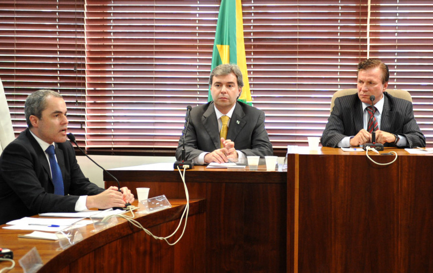 Delegado-geral da Polícia Civil, Marcus Vinicius Michelotto, fala sobre as denúncias que envolveriam desvios de recursos do Fundo Rotativo da Polícia Civil .