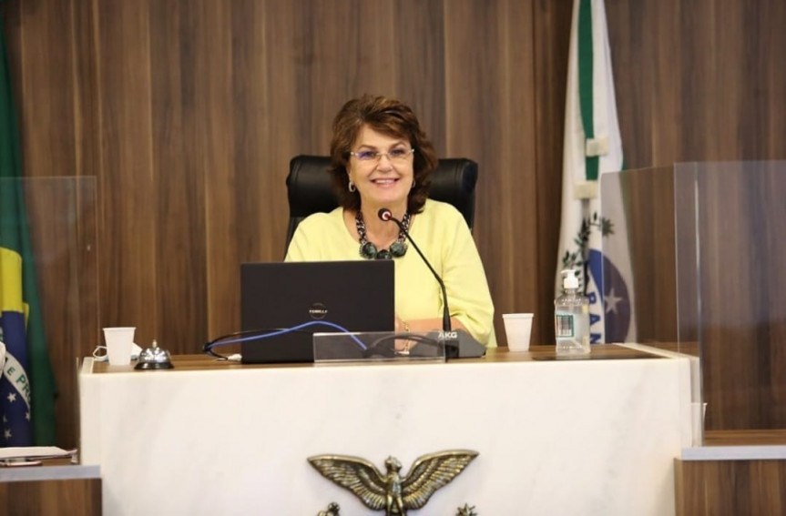 Deputada Cristina Silvestri (CDN), procuradora da Mulher na Assembleia Legislativa do Paraná.