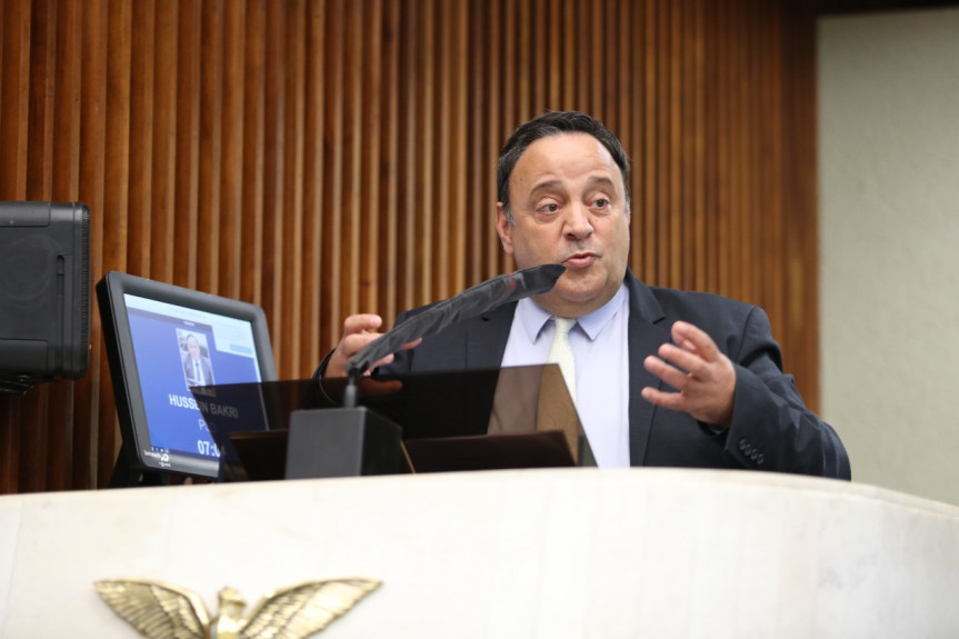 Deputado Hussein Bakri (PSD), líder do Governo na Assembleia Legislativa do Paraná.