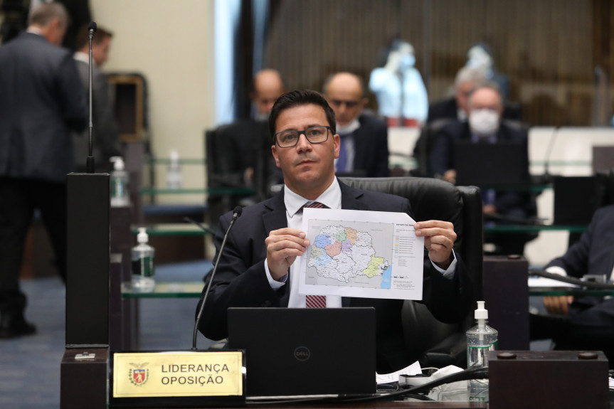 Deputado Arilson Chiorato (PT), coordenador da Frente Parlamentar sobre o Pedágio, da Assembleia Legislativa do Paraná.