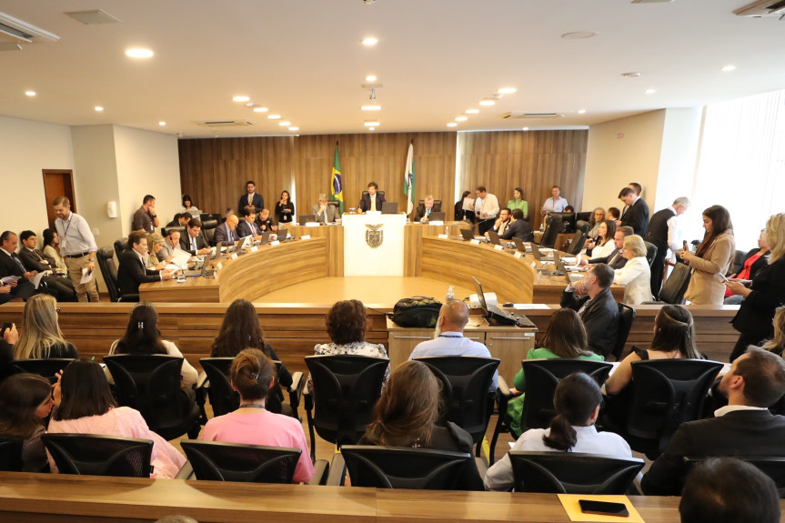 Reunião aconteceu no Auditório Legislativo, na tarde desta terça-feira (20).