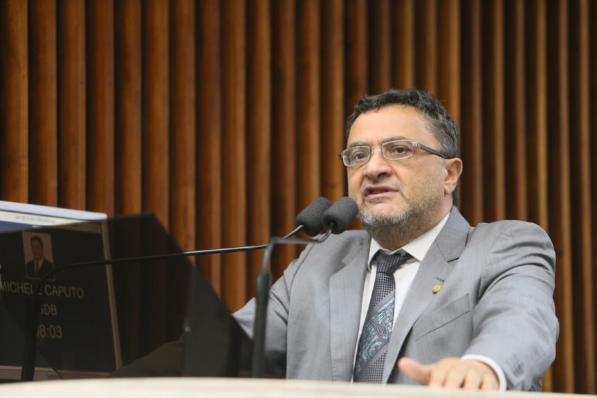 Deputado Michele Caputo (PSDB) fez um pronunciamento na tribuna da Assembleia Legislativa sobre os dados negativos da área da Saúde, como o aumento da mortalidade materna e a queda de transplantes no estado.