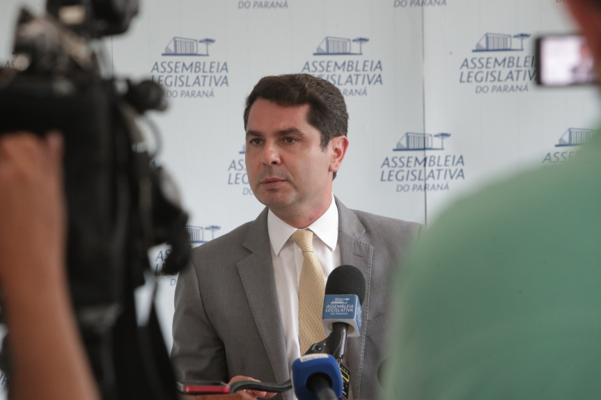 Deputado Alexandre Curi (PSD), presidente da Assembleia Legislativa do Paraná.