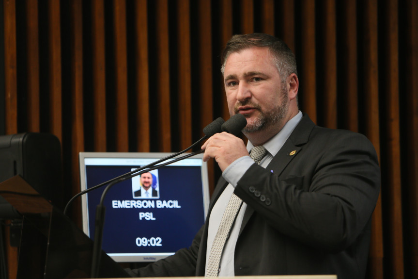 Deputado Emerson Bacil (PSL).