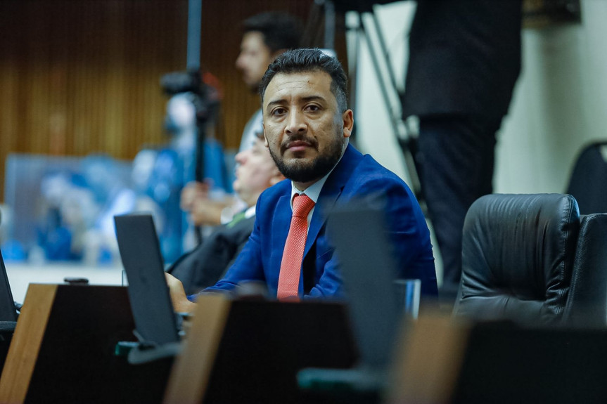 O deputado Soldado Adriano José (PP) é presidente da Comissão de Segurança Pública da Assembleia.