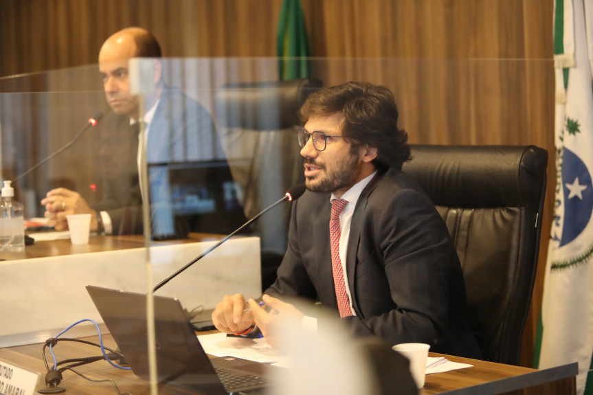 Deputado Tiago Amaral (PSB), relator do Orçamento 2022.