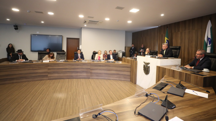 Encontro ocorreu no início da tarde desta segunda-feira (9), no Auditório Legislativo.