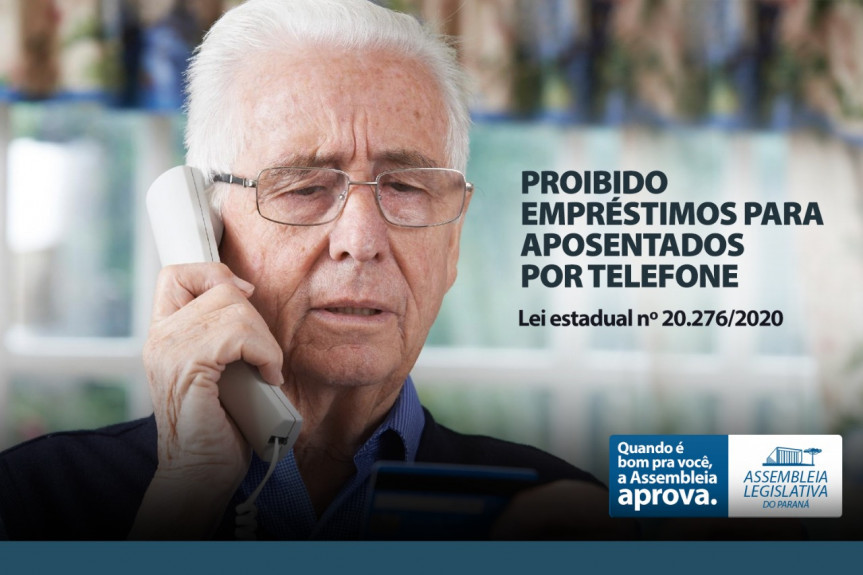 STF garante a vigência da lei que proíbe oferta por telefone de empréstimo consignado para aposentados.