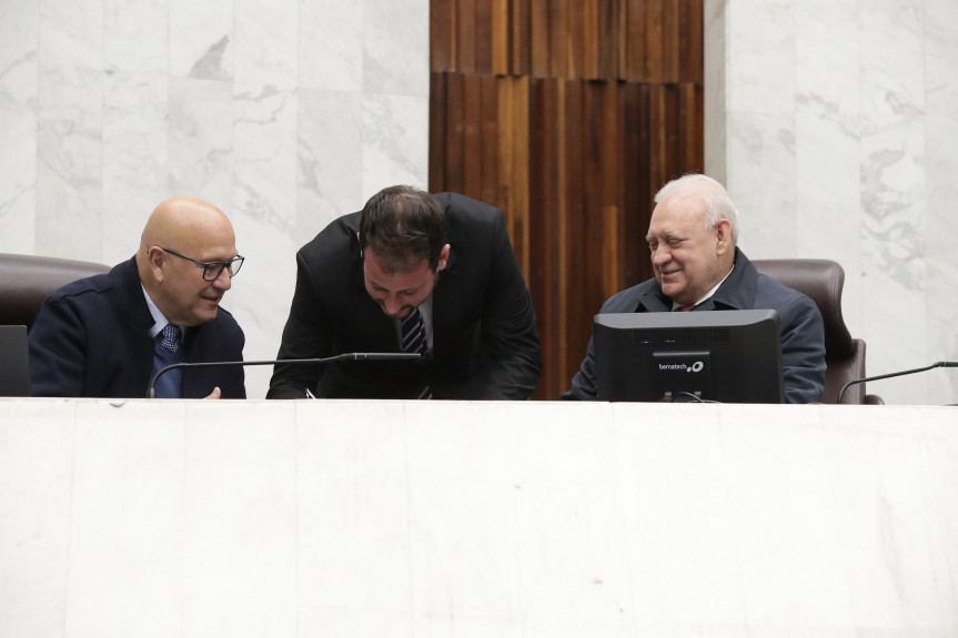 Natan Sperafico assume mandato de deputado na Assembleia Legislativa.