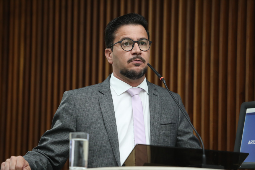 Deputado Arilson Chiorato (PT), líder da Oposição na Casa.