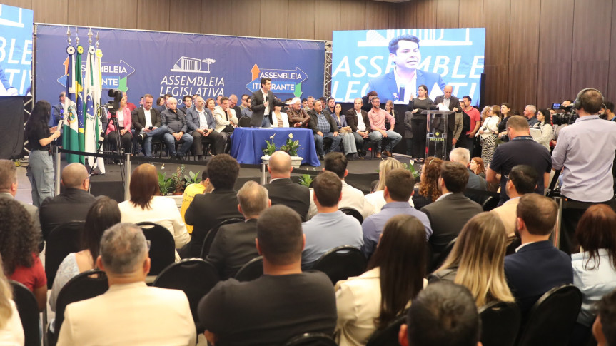 Assembleia Itinerante estreia em Guarapuava com Sessão Especial e homenagens a lideranças regionais
