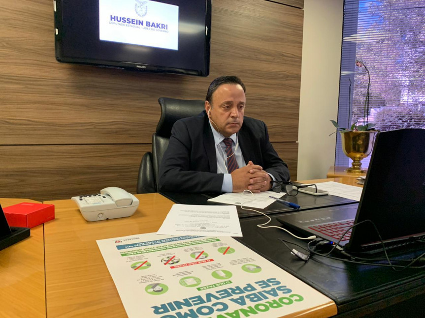 Deputado Hussein Bakri (PSD), líder do Governo na Assembleia.