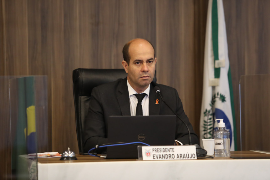 Deputado Evandro Araújo (PSC), presidente da Comissão de Orçamento da Assembleia Legislativa do Paraná.