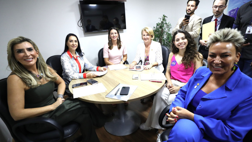 Reunião ocorreu após a sessão plenária desta segunda-feira (6).