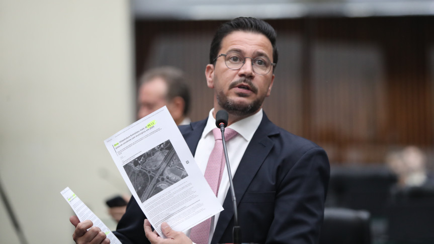 Deputado Arilson Chiorato (PT), líder da Oposição na Casa.