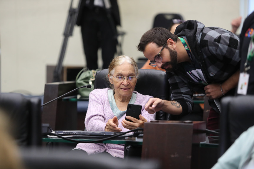 O segundo dia do workshop aconteceu novamente no Plenário da Assembleia.