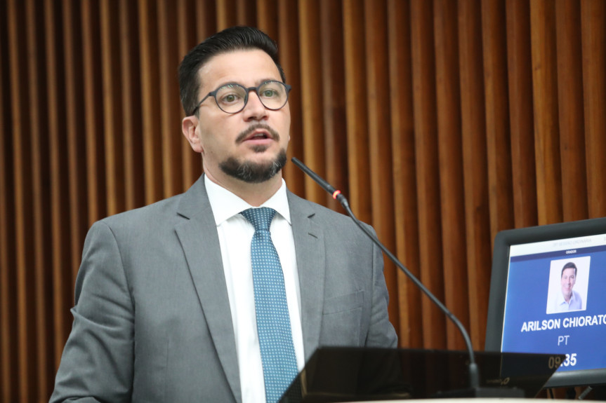Deputado Arilson Chiorato (PT), líder da Oposição na Casa.