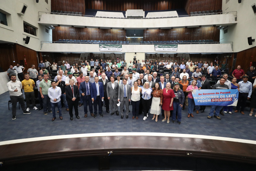 Os desafios e soluções para o setor leiteiro foram tema de audiência pública na segunda-feira (06), na Assembleia Legislativa do Paraná.